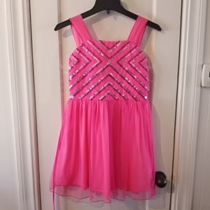 Amy's Closet Pink Tule Dress Girl's Size 14 NWT